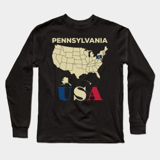 Pennsylvania Long Sleeve T-Shirt